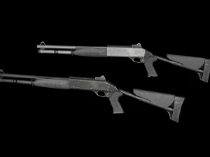 benelli m4 3D Model