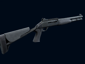 benelli m4 3D 모델