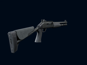 benelli m4 3D 모델