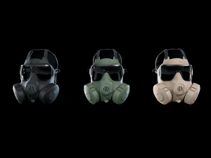 m50 gasmask 3D Model