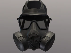 m50 gasmask 3D Model