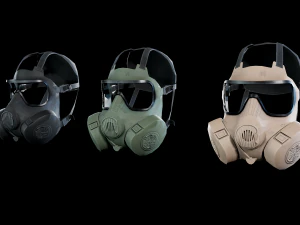 m50 gasmask 3D Model