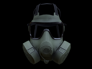 m50 gasmask Modelo 3D