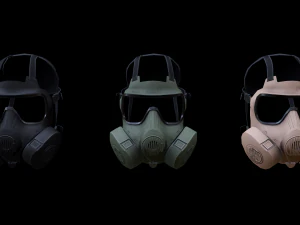 m50 gasmask 3D Model