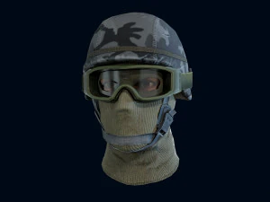 military head 3D Model