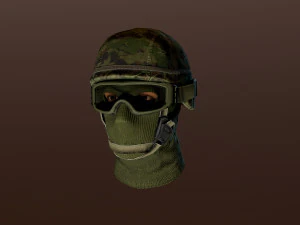 military head 3D Model