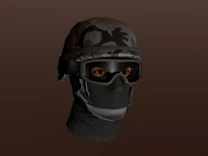 military head 3D Model