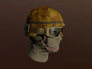military head 3D Model