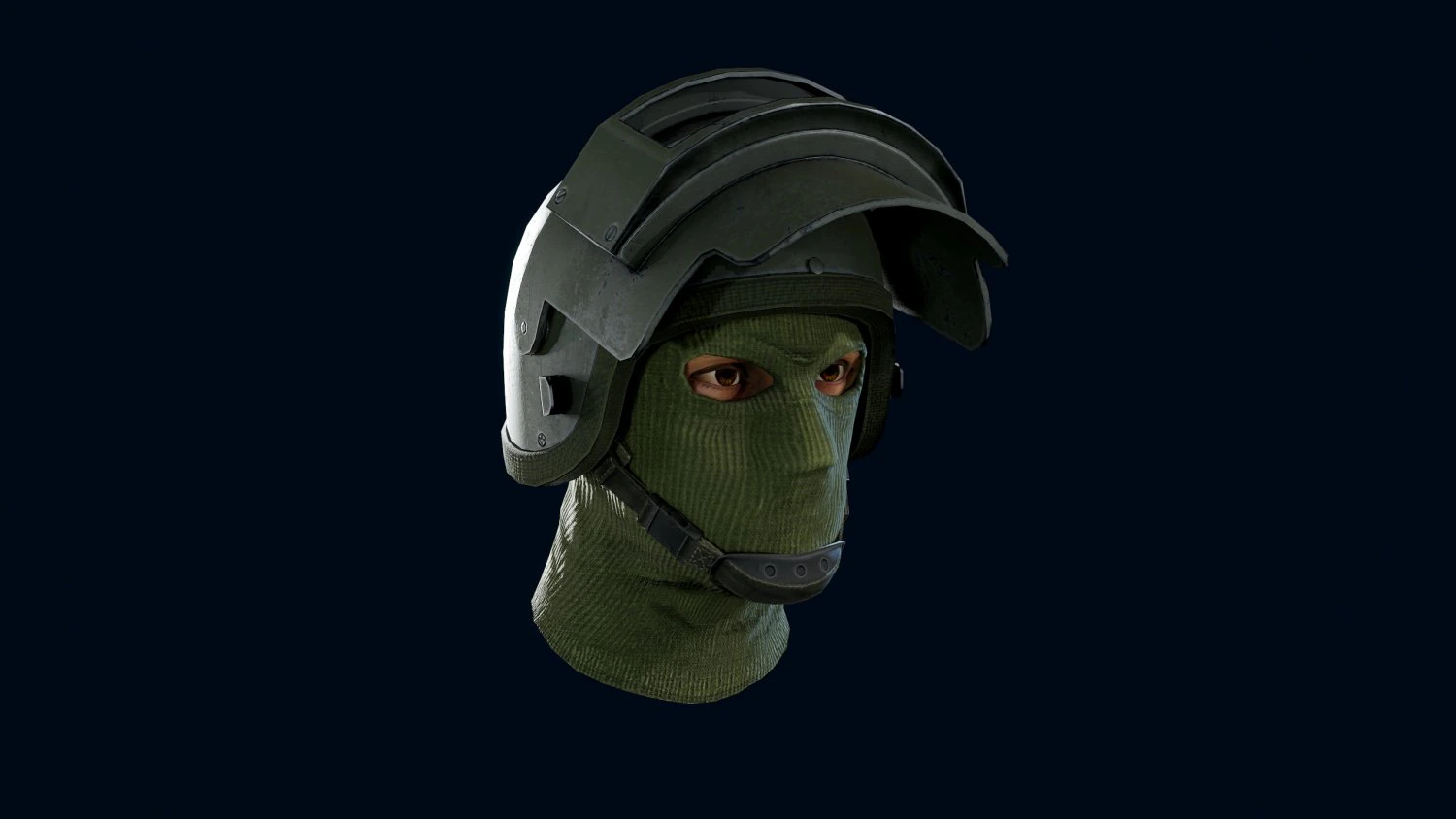 heavy helmet 3D Model .c4d .max .obj .3ds .fbx .stl .blend
