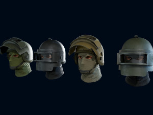 heavy helmet 3Dモデル