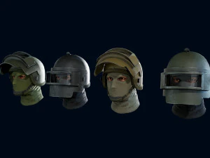 heavy helmet 3D Model