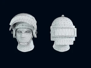 heavy helmet 3D Model