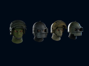 heavy helmet 3Dモデル