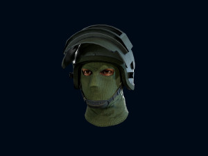 heavy helmet 3Dモデル