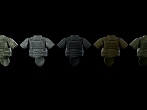 heavy armor vest Modèle 3D