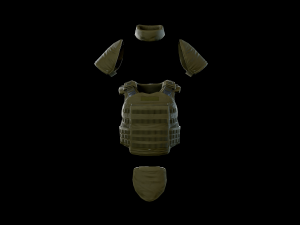 heavy armor vest Modèle 3D