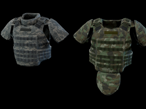 heavy armor vest Modèle 3D