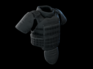 heavy armor vest Modèle 3D