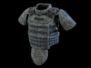 heavy armor vest Modèle 3D
