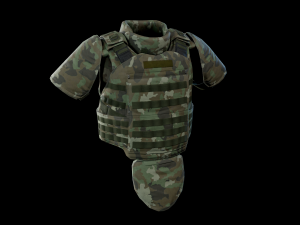 heavy armor vest Modèle 3D