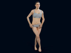 female basemesh 3D Model