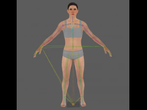 female basemesh 3D Model