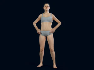 female basemesh 3D Model