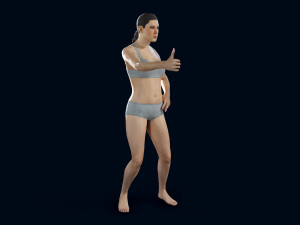 female basemesh 3D Модель