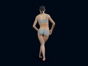 female basemesh 3D Модель