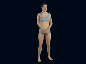female basemesh 3D Модель