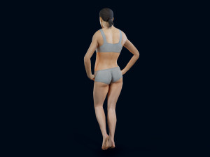female basemesh 3D Модель