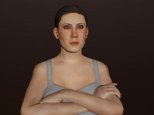 female basemesh 3D Модель