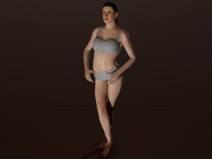 female basemesh 3D Модель