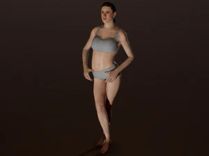 female basemesh 3D Model