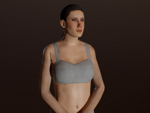 female basemesh 3D Модель