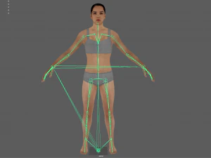 female basemesh 2 3D Model