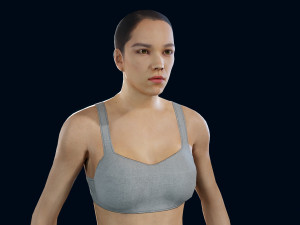 female basemesh 2 3D-Modell