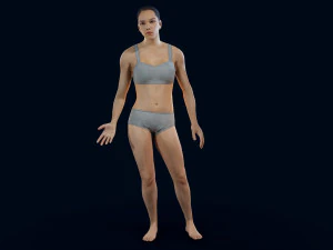 female basemesh 2 3D Model