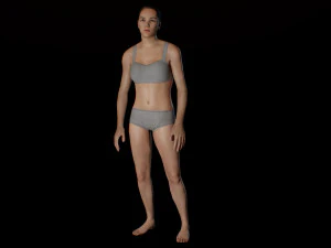 female basemesh 2 3D Model