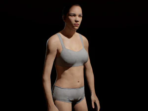 female basemesh 2 3D Model