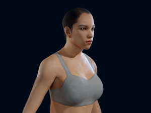 female basemesh 2 3D-Modell