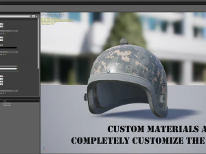 personagem militar modular 2 Modelo 3D