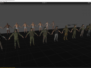modular military character 2 3D Модель