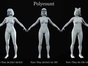 summer teen 3D Model