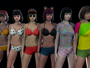 summer teen 3D Model