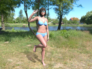 summer teen 3D Model