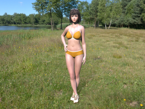 summer teen 3D Model