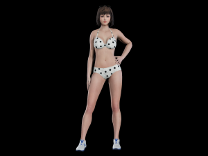 summer teen 3D Model