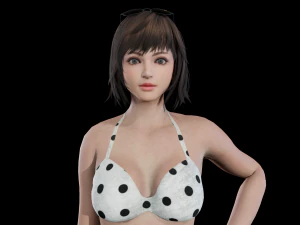 summer teen 3D Model