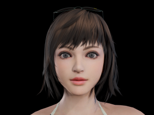 summer teen 3D Model